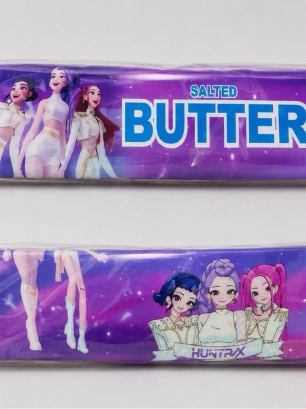 KPOP Demon Hunters HUNTR/X Salted Butter Squishy Stress Relief Toy